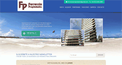 Desktop Screenshot of ferrecciopropiedades.com