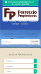 Mobile Screenshot of ferrecciopropiedades.com